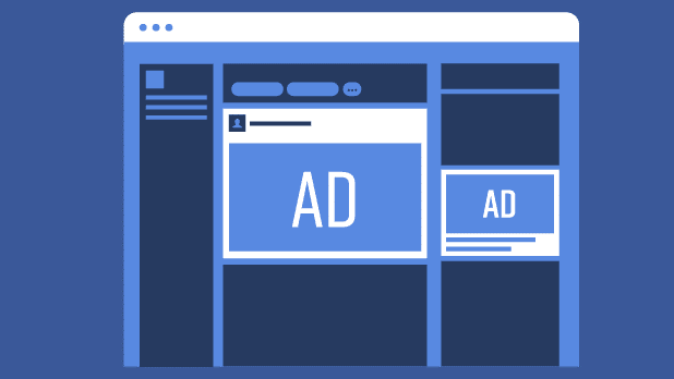 Facebook Ads layout