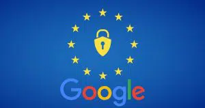 Google GDPR stars logo