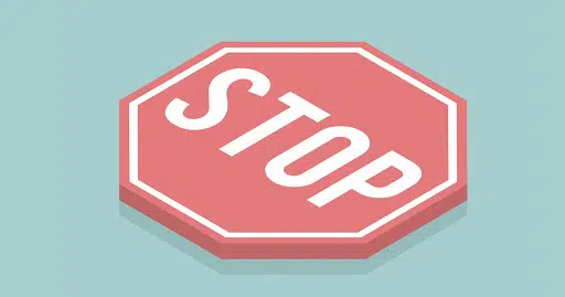 stop sign