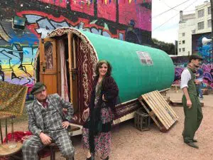 Peaky Blinders caravan and event Birmingham