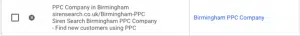 PPC Company screenshot Google Ads