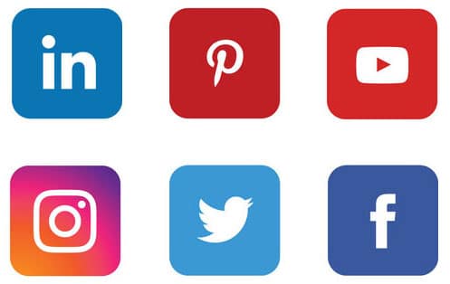 Social media icons