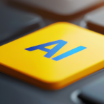 PPC strategy AI integration. Yellow button with AI text